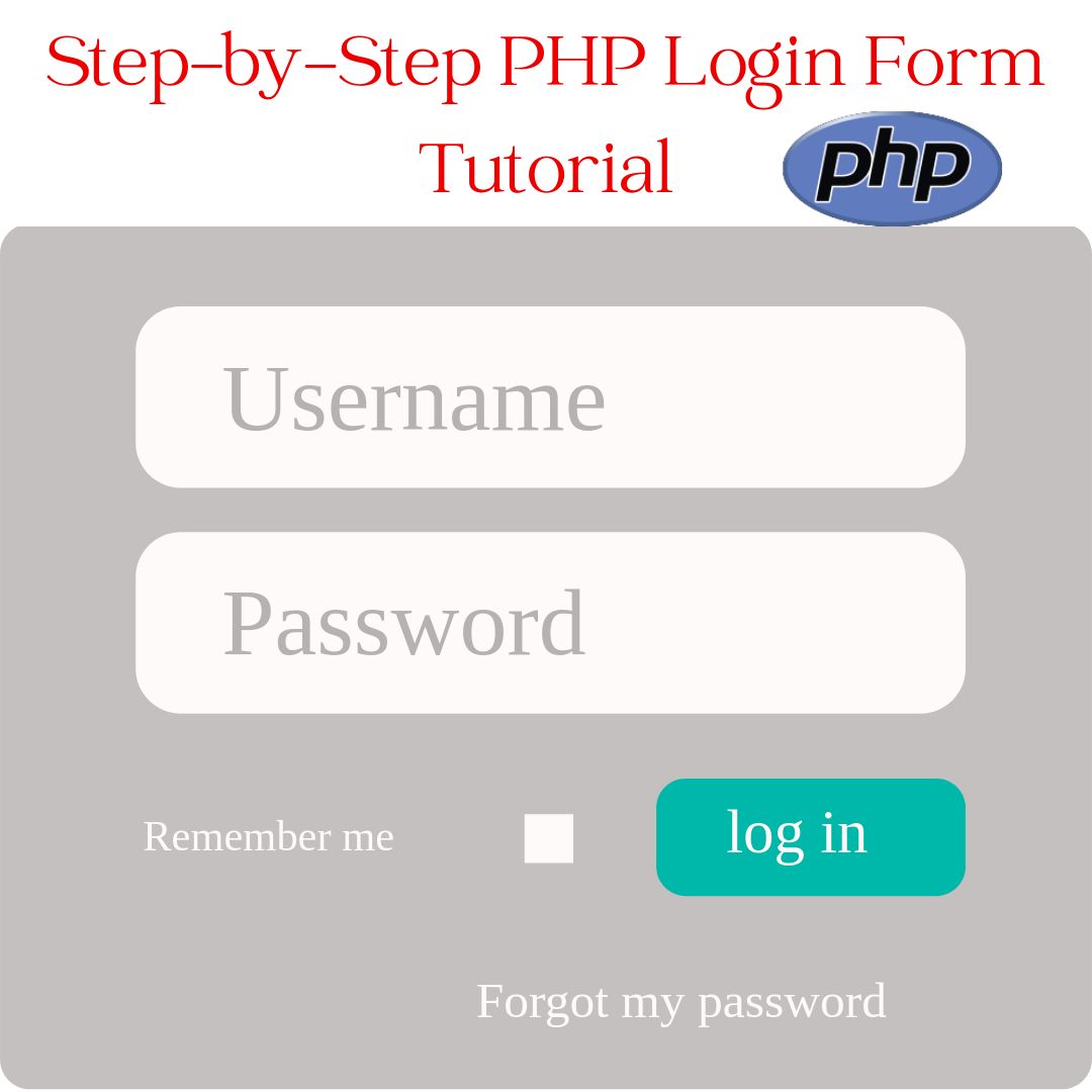 StepbyStep PHP Login Form Tutorial(05)